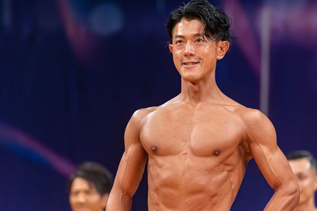 腹斜筋自慢の41歳杉本裕一 大胆な大会前1週間完全オフで絶対王者の5連覇を阻止 The Answer