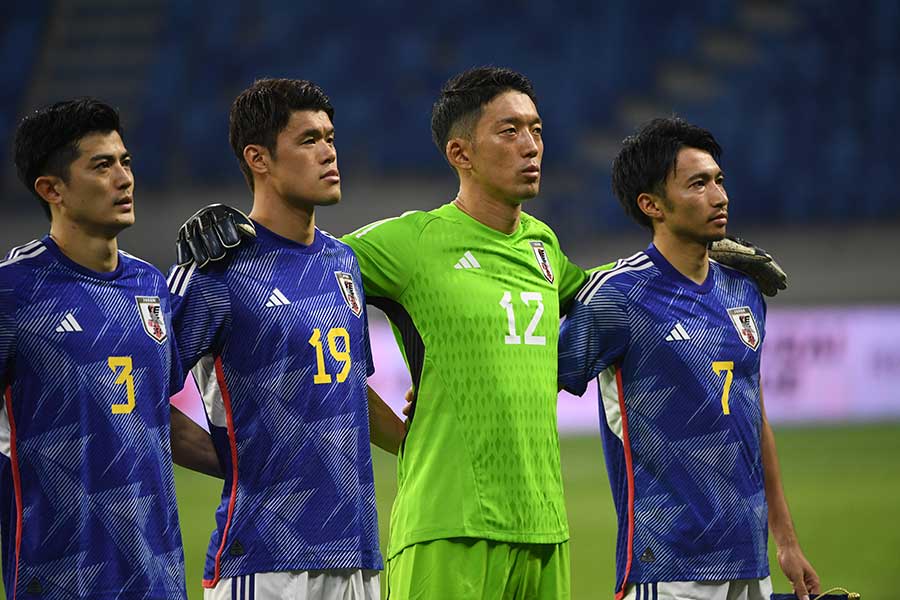 日本代表は国際親善試合でカナダ代表と対戦。1-2の逆転負けを喫した【写真：Getty Images】