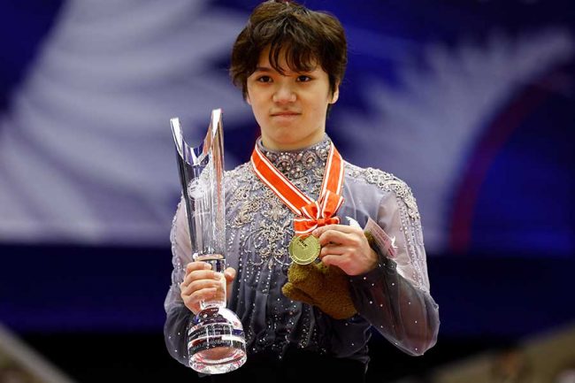 宇野昌磨Vをカナダ名手絶賛 ジャッジ1人の採点「7.75」には疑問「どう