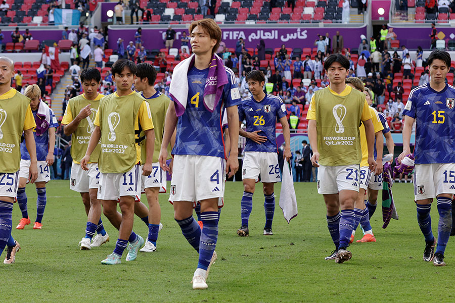 コスタリカに敗れた日本代表【写真：Getty Images】