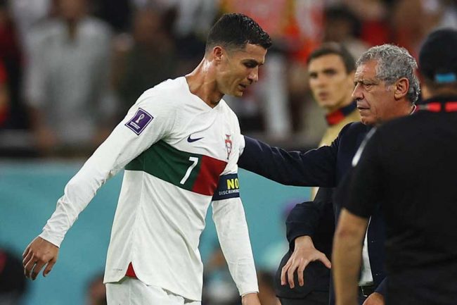 涙のc ロナウドは 呆気ない退場 韓国メディアが指摘 先発外されプライドに傷が The Answer