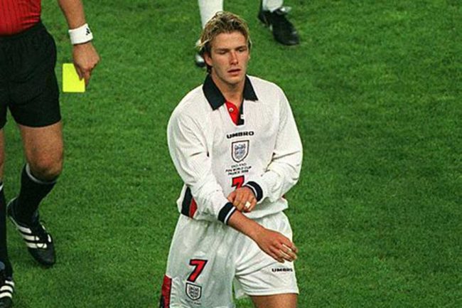 値下げ交渉可能ですBeckham サッカー 1998 イングランド代表 ベッカム