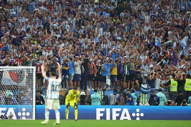 W杯決勝の客席にいたフォロワー1.2億人の