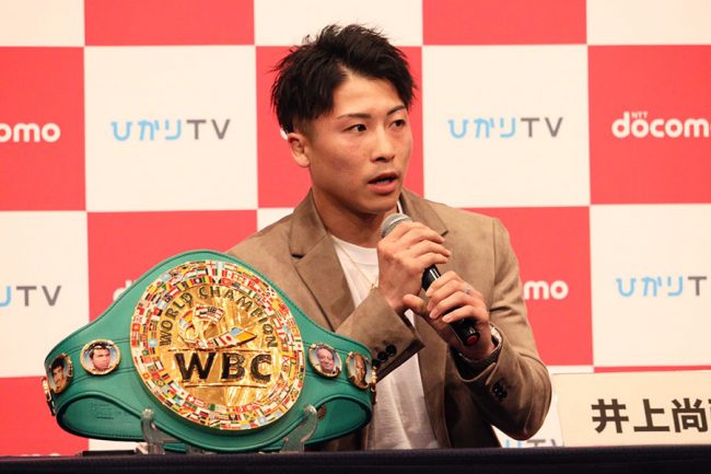 井上尚弥、4団体王座返上を発表 Sバンタム級へ殴り込み「本当の最終章