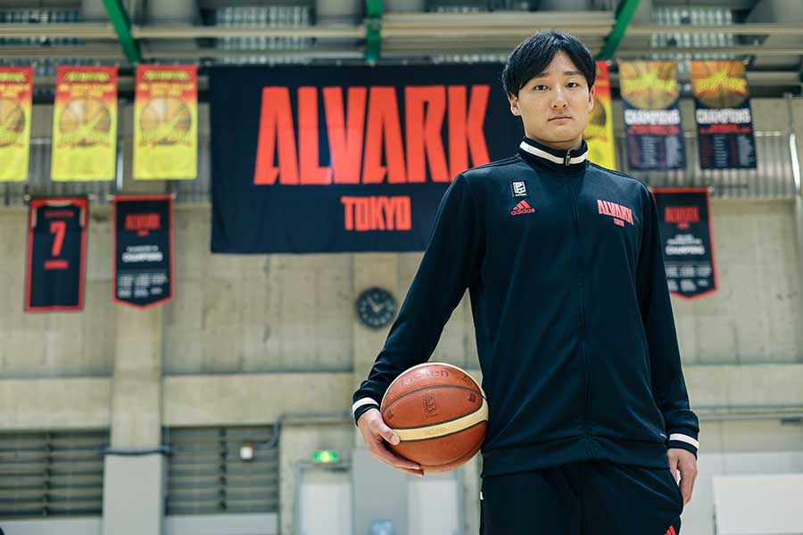バスケットボール元日本代表の主将で、現在はアルバルク東京でプレーする田中大貴【写真：窪田亮】