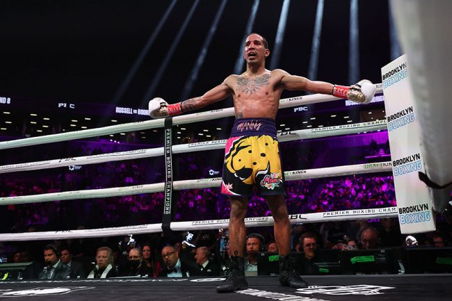 井上尚弥返上のバンタム級最後の王座 ロドリゲスが返り咲き、3度ダウン