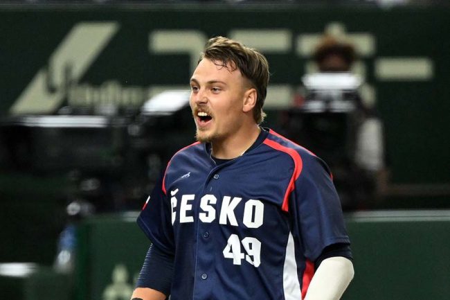 WBC日本戦で撮られたチェコの凄い写真 日本人称賛「メジャーリーガー