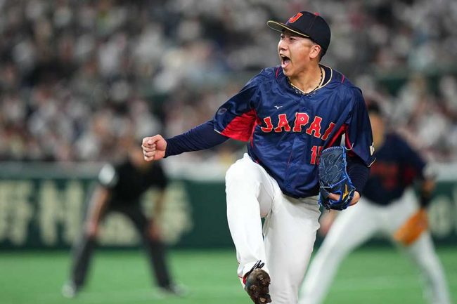 WBCでも「大勢はガチ」の大合唱 圧巻の154キロKデビューに「大勢の名は