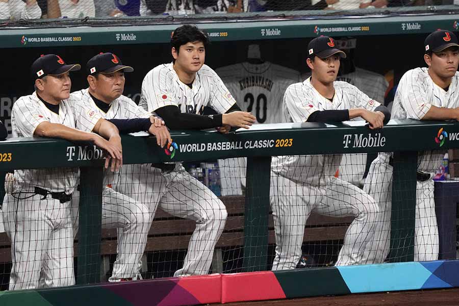 WBC日本代表のベンチに貼られた1枚の紙に反響が広がっている【写真：Getty Images】