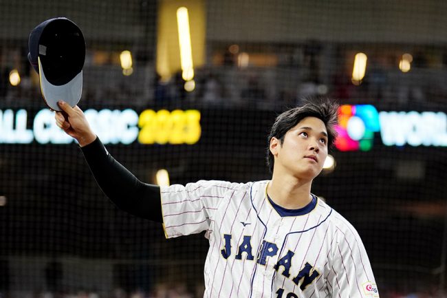 大谷翔平にNFL名手も感銘「かっこよすぎる！最高だ」 WBC決勝直前の名
