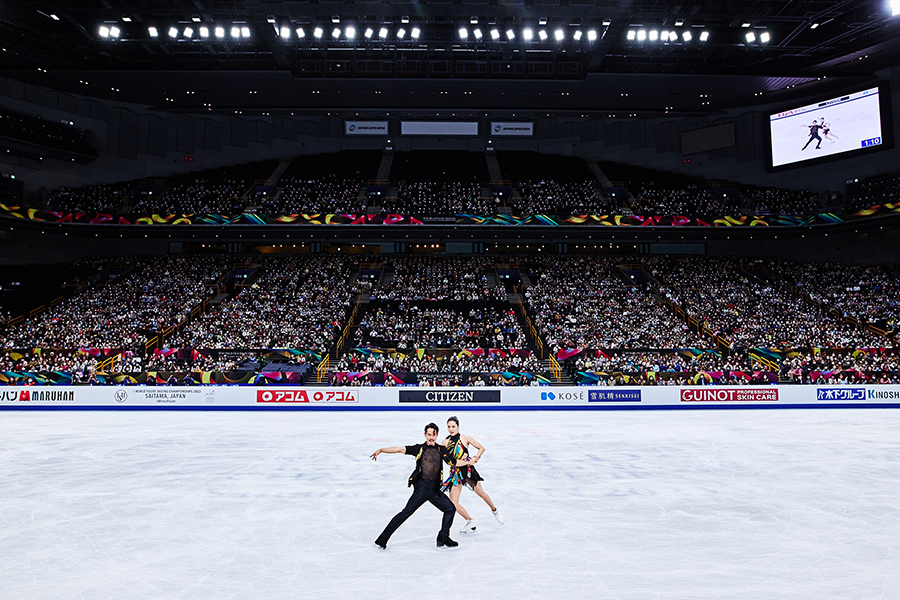2019年以来4年ぶりとなった自国開催の世界選手権で、日本のファンの姿も話題に【写真：Getty Images】