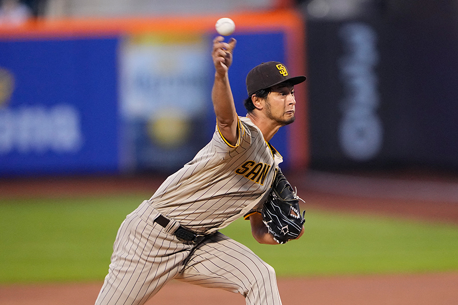 パドレスのダルビッシュ有【写真:ロイター】