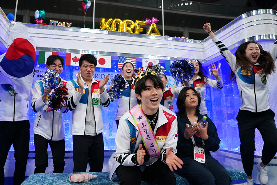 フィギュア韓国チームの2位快挙に地元メディアが称賛【写真：Getty Images】