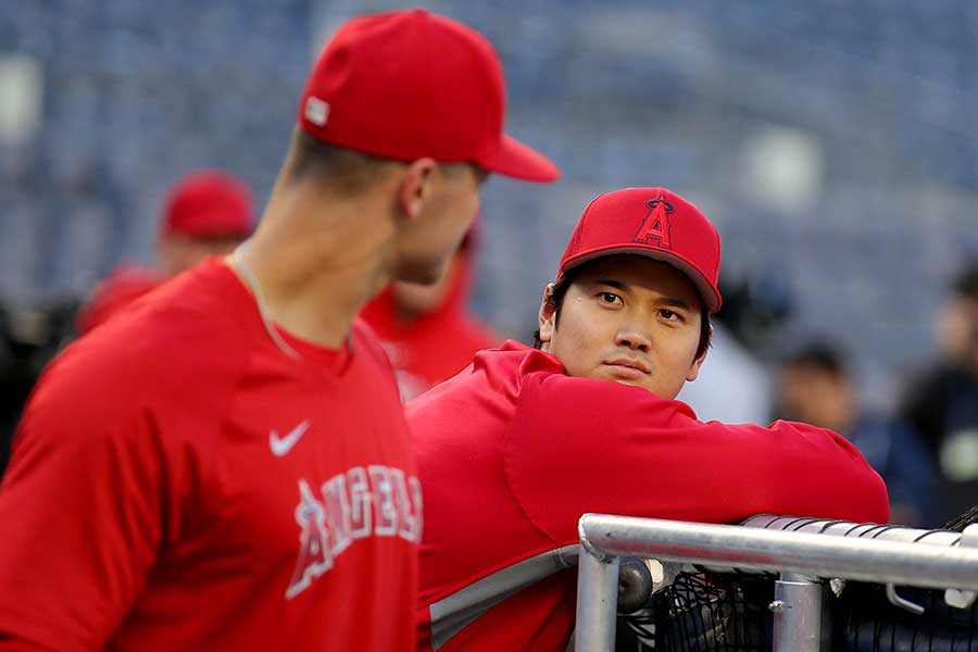 エンゼルスの大谷翔平投手【写真：ロイター】