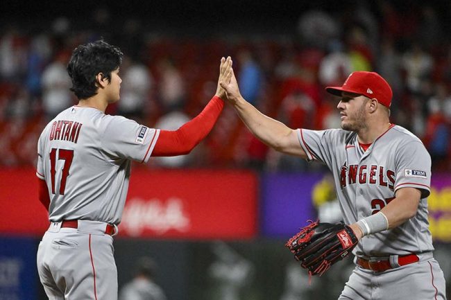 大谷翔平の奪三振数にV弾トラウト驚き 話を遮り「13だって？Wow」、逆 