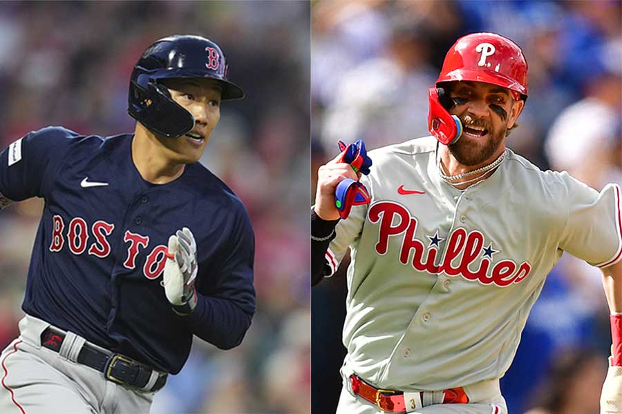 MLB ブライス・ハーパー オーセンティック ユニホーム 吉田正尚選手