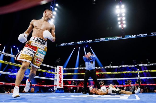 これまで生で見た最も恐ろしいKOだ」 中谷潤人、相手を卒倒させた衝撃