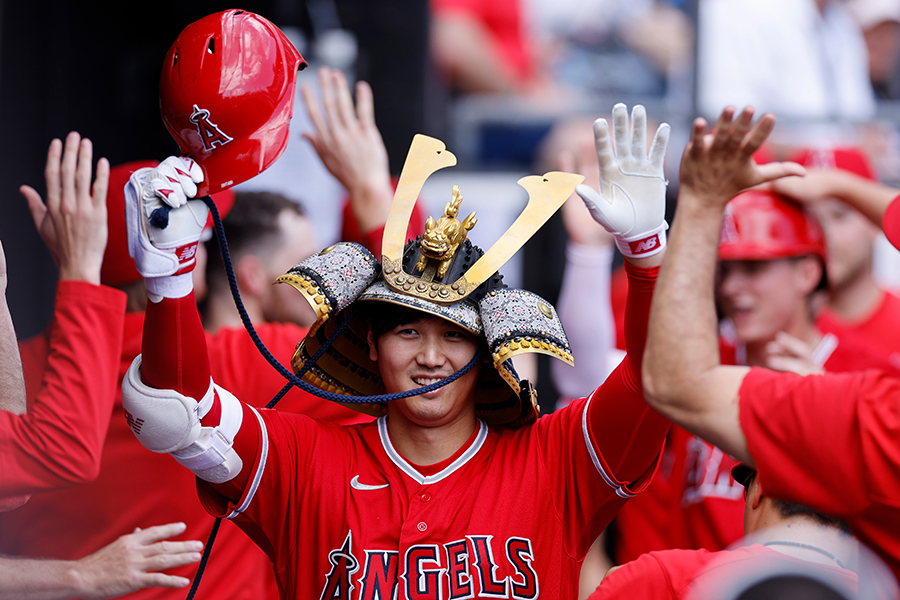 2打席連発の本塁打を放ったエンゼルスの大谷翔平【写真：Getty Images】