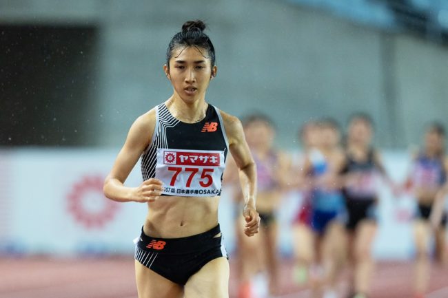 田中希実、1500m独走V 代表内定ならずも14年ぶり4連覇「もっとタイムが