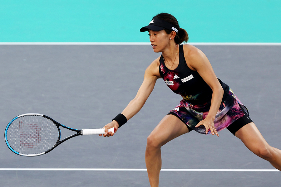 女子テニスの加藤未唯【写真：Getty Images】