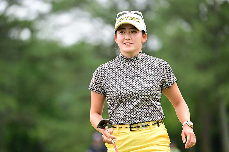 宮里藍サントリーレディス第3日に出場した岩井千怜【写真：Getty Images】