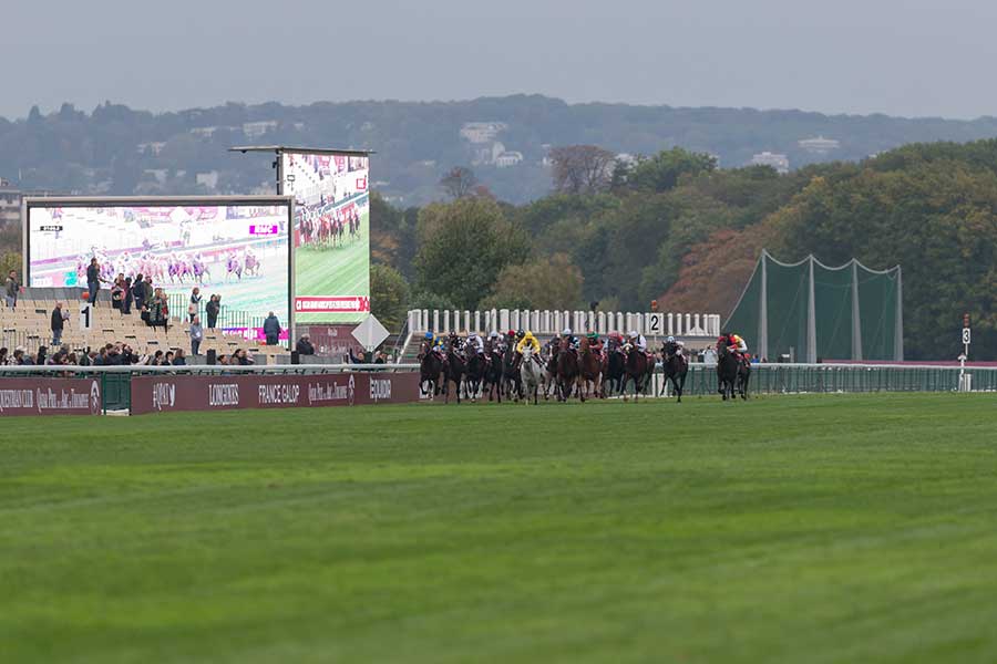 フランス・パリのロンシャン競馬場【写真：Getty Images】