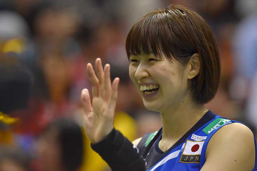 現役時代のバレーボール女子・木村沙織さん【写真：Getty Images】