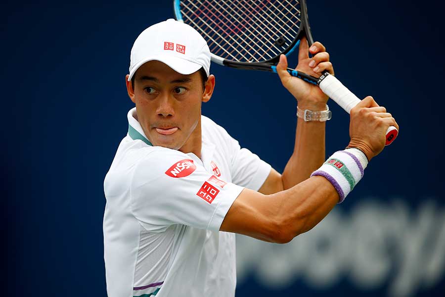 男子テニスの錦織圭【写真：Getty Images】