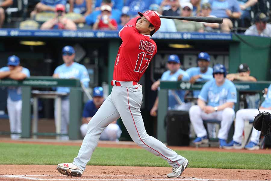 エンゼルスの大谷翔平【写真：ロイター】