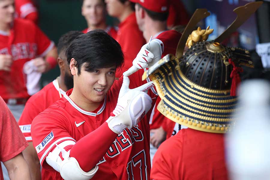 エンゼルスの大谷翔平【写真：ロイター】