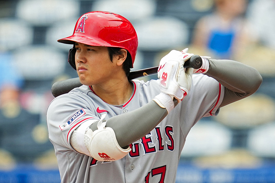 エンゼルスの大谷翔平【写真：ロイター】