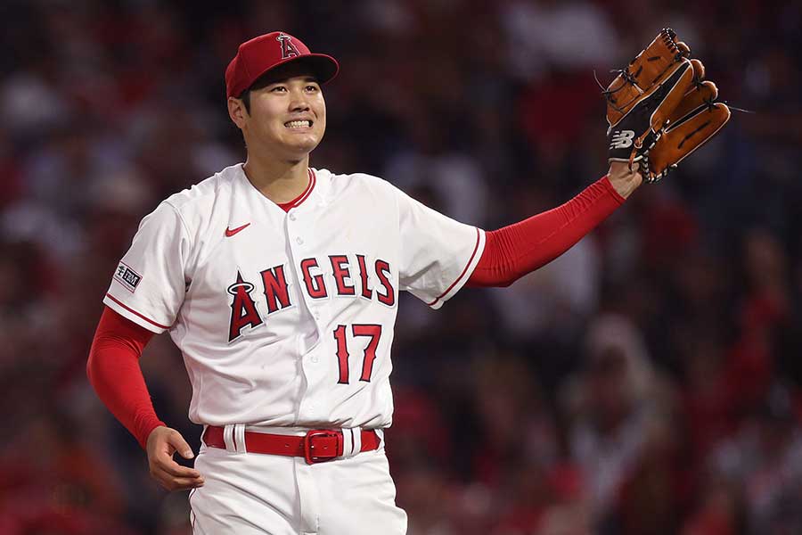 Wソックス戦で今季7勝目をマークしたエンゼルスの大谷翔平【写真：Getty Images】