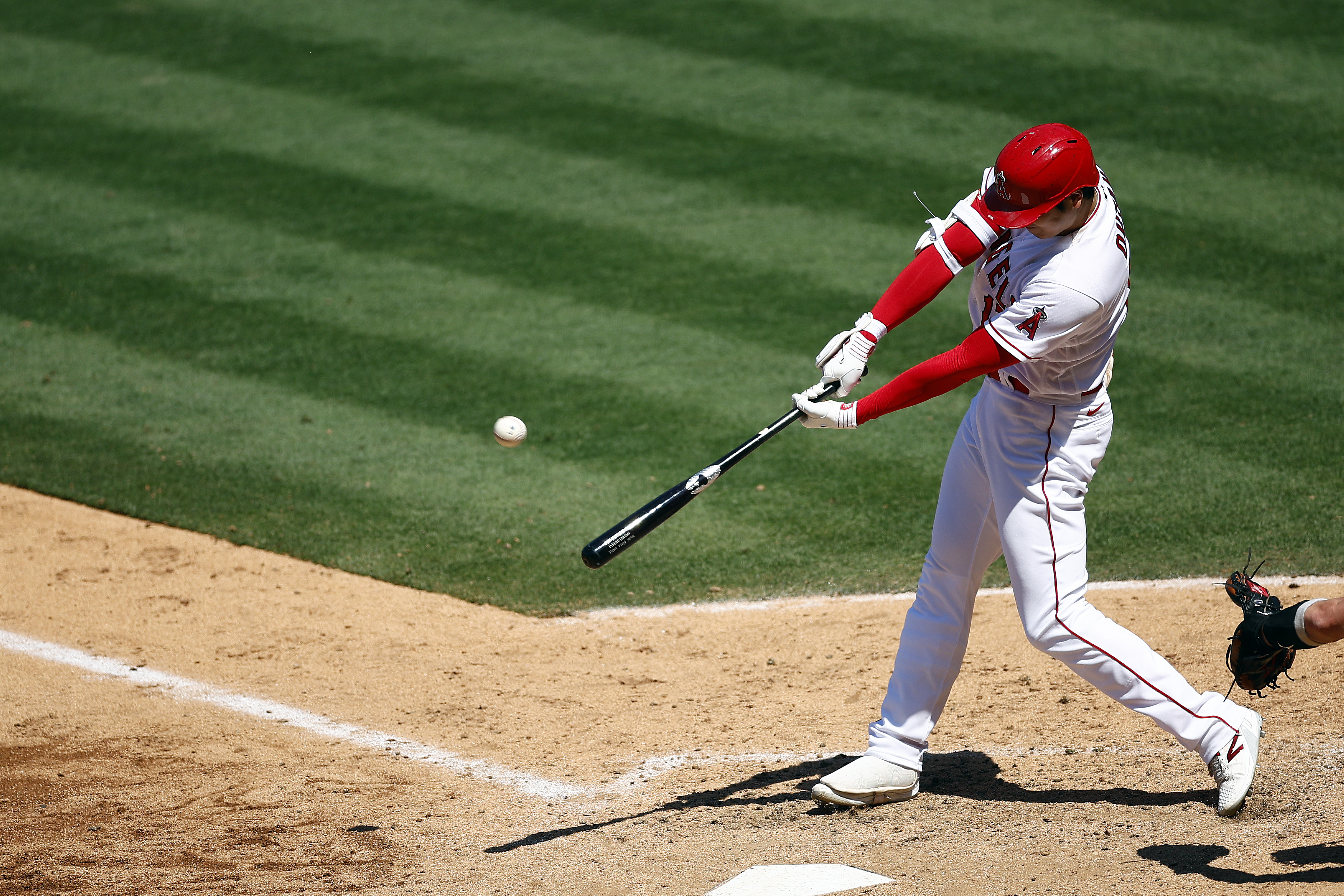 第4打席で31号ソロを放ったエンゼルスの大谷翔平【写真：Getty Images】