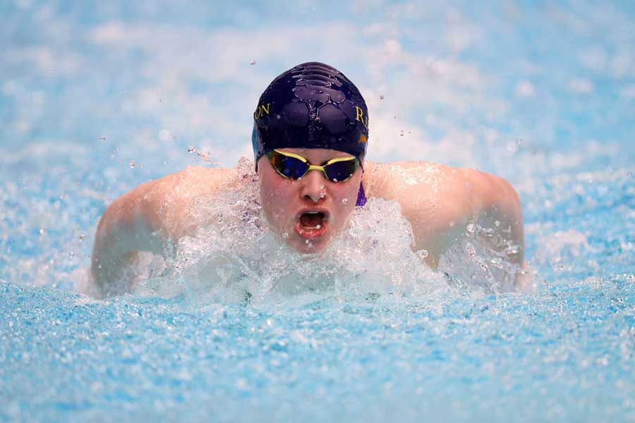 世界水泳オープンウォータースイミングの英国代表アンバー・キーガン【写真：Getty Images】