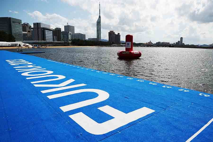 世界水泳福岡が14日に開幕し、英解説者が会場の水質に太鼓判を押している【写真：Getty Images】