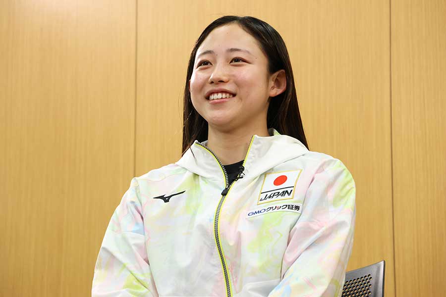 女子200mバタフライ・三井愛梨【写真：文化工房】