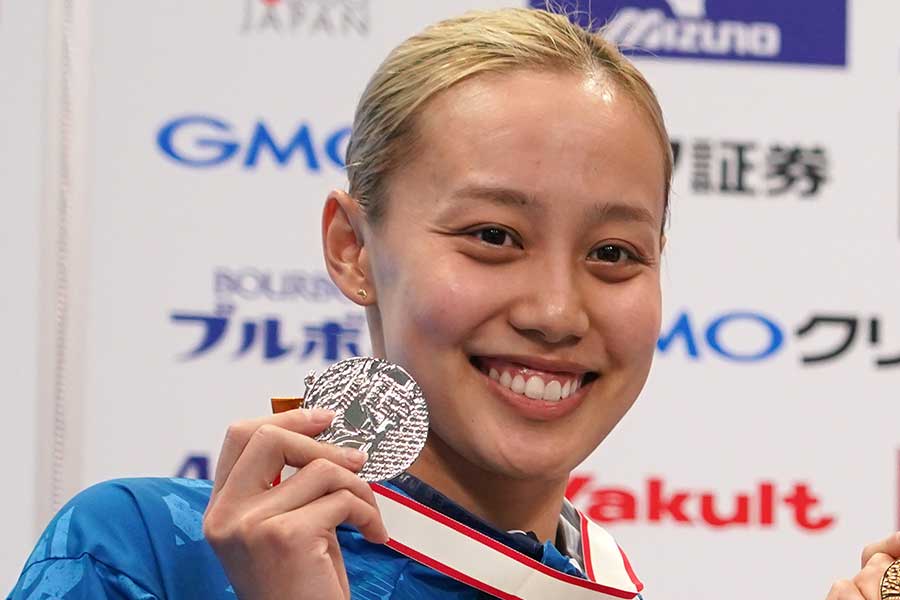 女子200メートル平泳ぎ・今井月【写真：Getty Images】