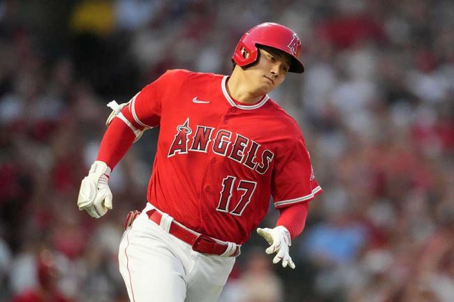 三塁打もリーグトップの大谷翔平、完全試合男を粉砕した一撃に米記者 