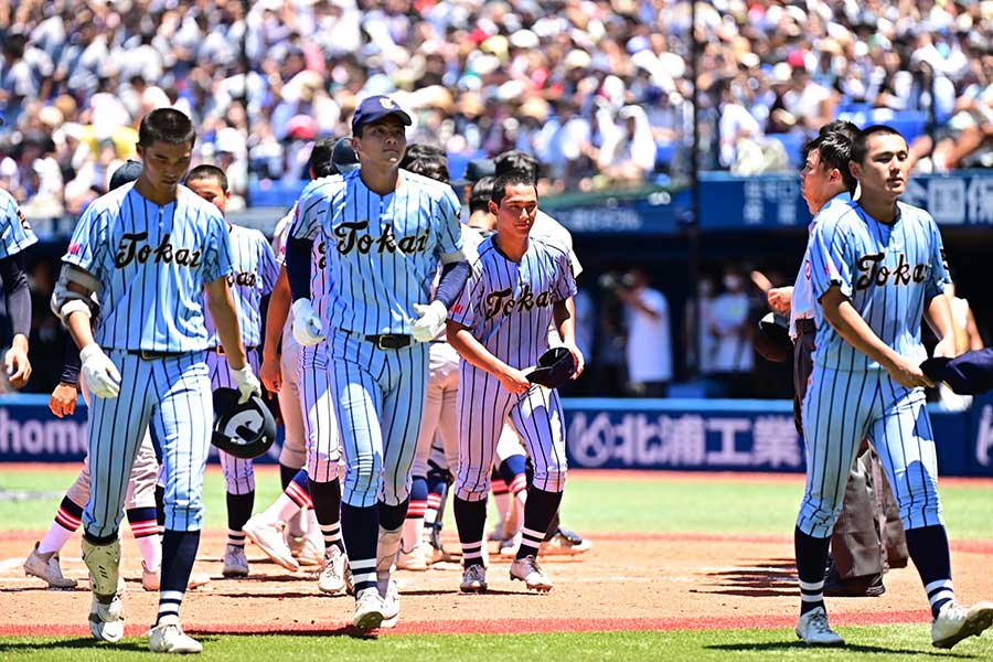 東海大相模が6回コールド負け【写真：中戸川知世】