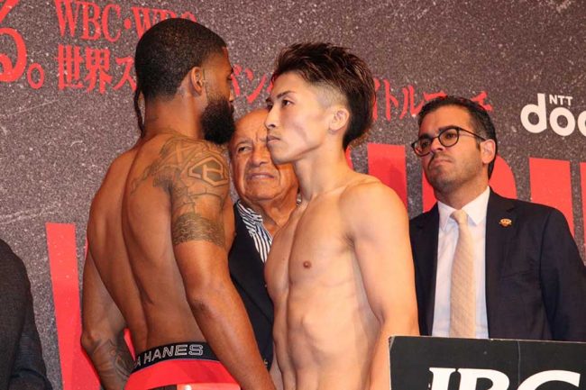 異例の3cm超接近バチバチフェイスオフ 井上尚弥は怒り「上等だよ