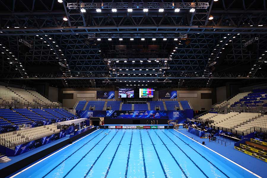 福岡で開催されている世界水泳【写真：Getty Images】