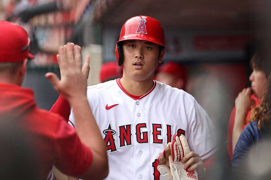 エンゼルスの大谷翔平【写真：ロイター】