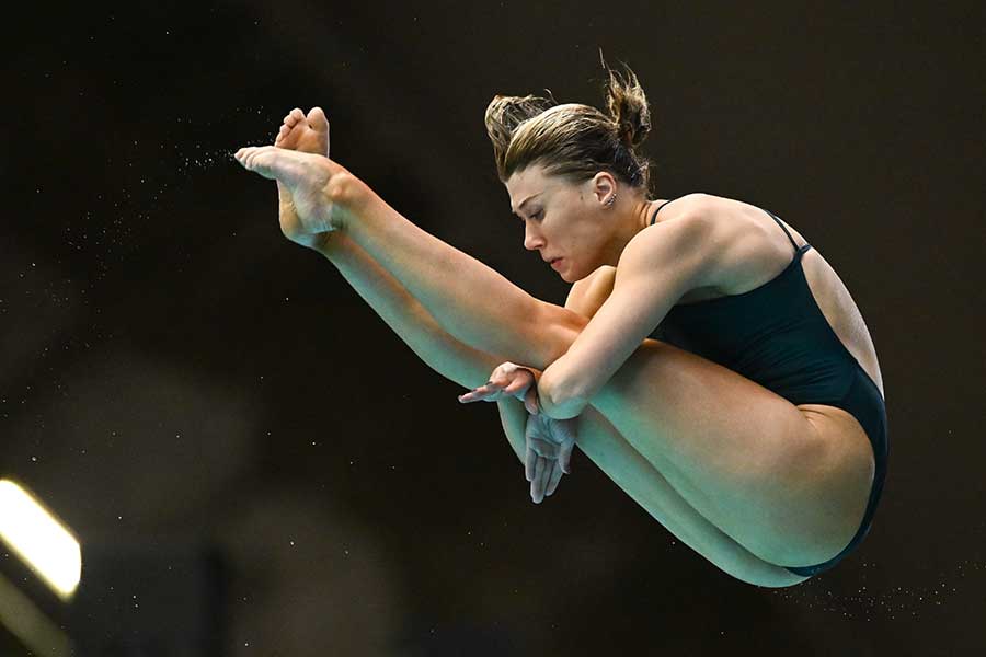 女子飛込のブリタニー・オブライエン【写真：Getty Images】