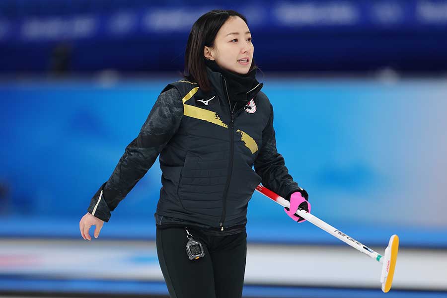 カーリング・藤沢五月【写真：Getty Images】