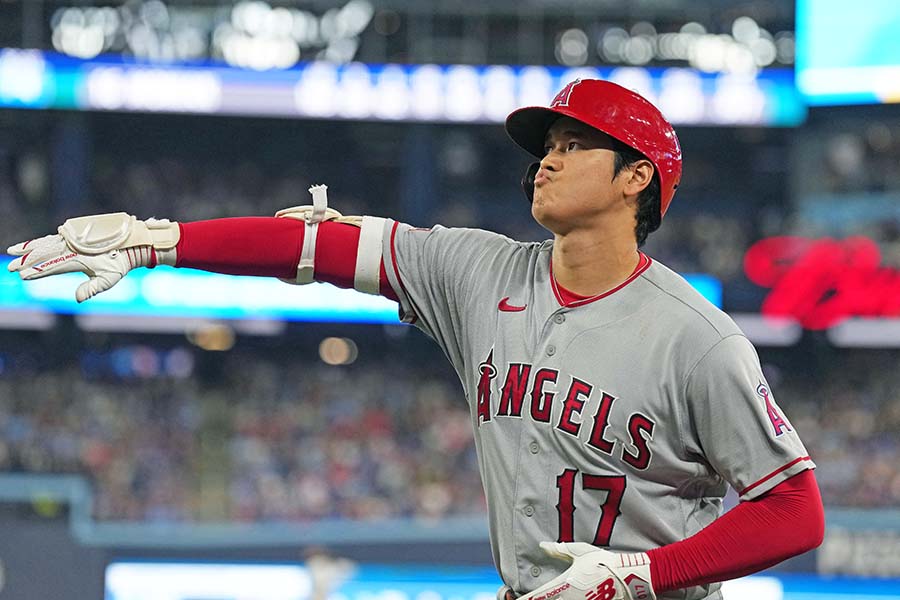 エンゼルスの大谷翔平【写真：ロイター】