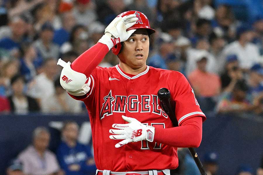 エンゼルスの大谷翔平【写真：ロイター】