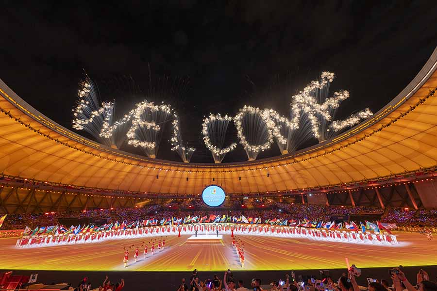 FISUワールドユニバーシティゲームズの陸上で衝撃のレースが展開された【写真：Getty Images】