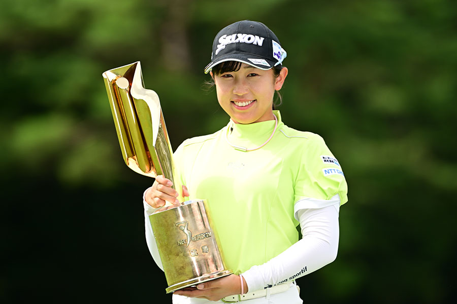 NEC軽井沢72でツアー初優勝を飾った菅沼菜々【写真：Getty Images】