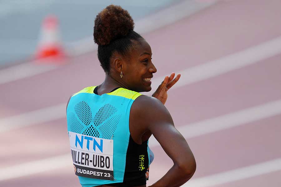 世界陸上女子400メートル予選で7着だったショーナ・ミラーウイボ【写真：ロイター】