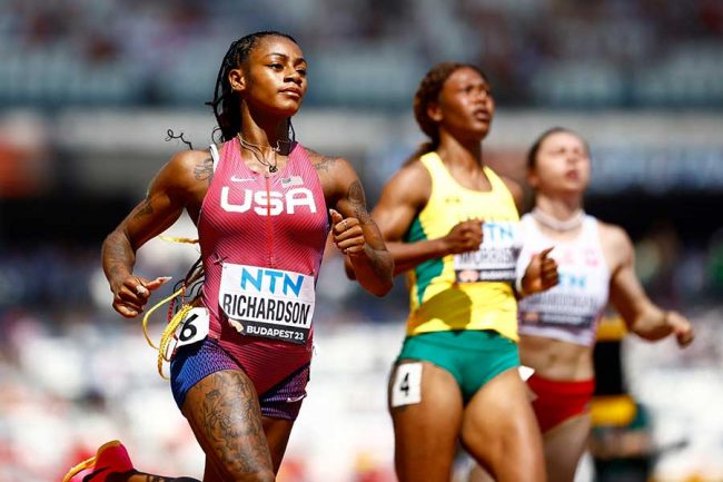 世界陸上は選手たちの装いも話題 女子100mにいたギャル風ネイルは「ジョイナーみたいですごい」 | THE ANSWER